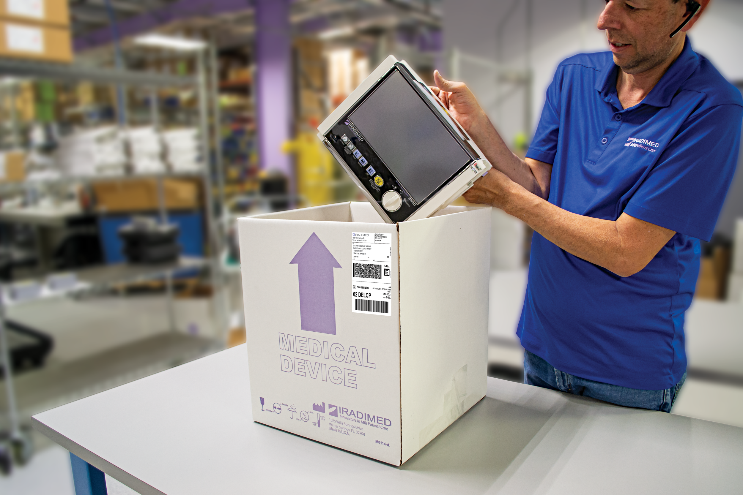 MRI-Compatible Patient Monitor — IRadimed